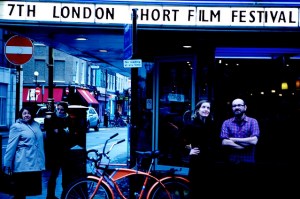 MacKinnon with Philip Ilson at LSFF 2010